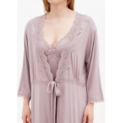 Комплект (нічна сорочка, халат) Cotpark  2XL,3XL,4XL  16073